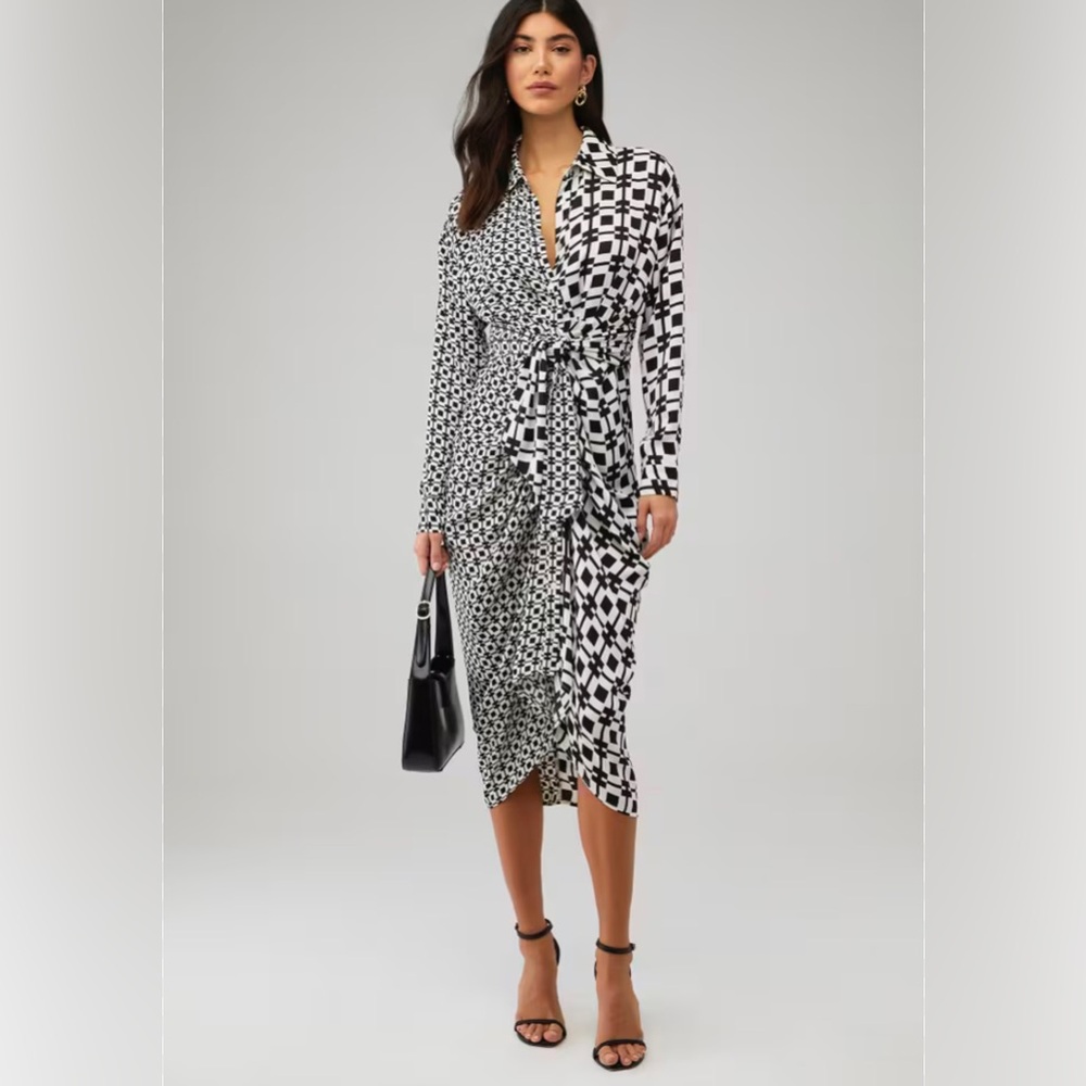 Steve Madden Sula dress - pink and white